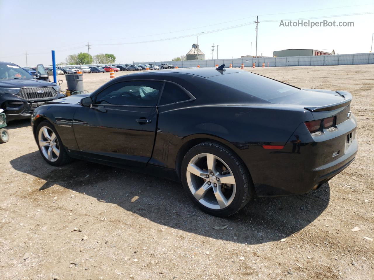 2010 Chevrolet Camaro Lt Black vin: 2G1FF1EV7A9147452