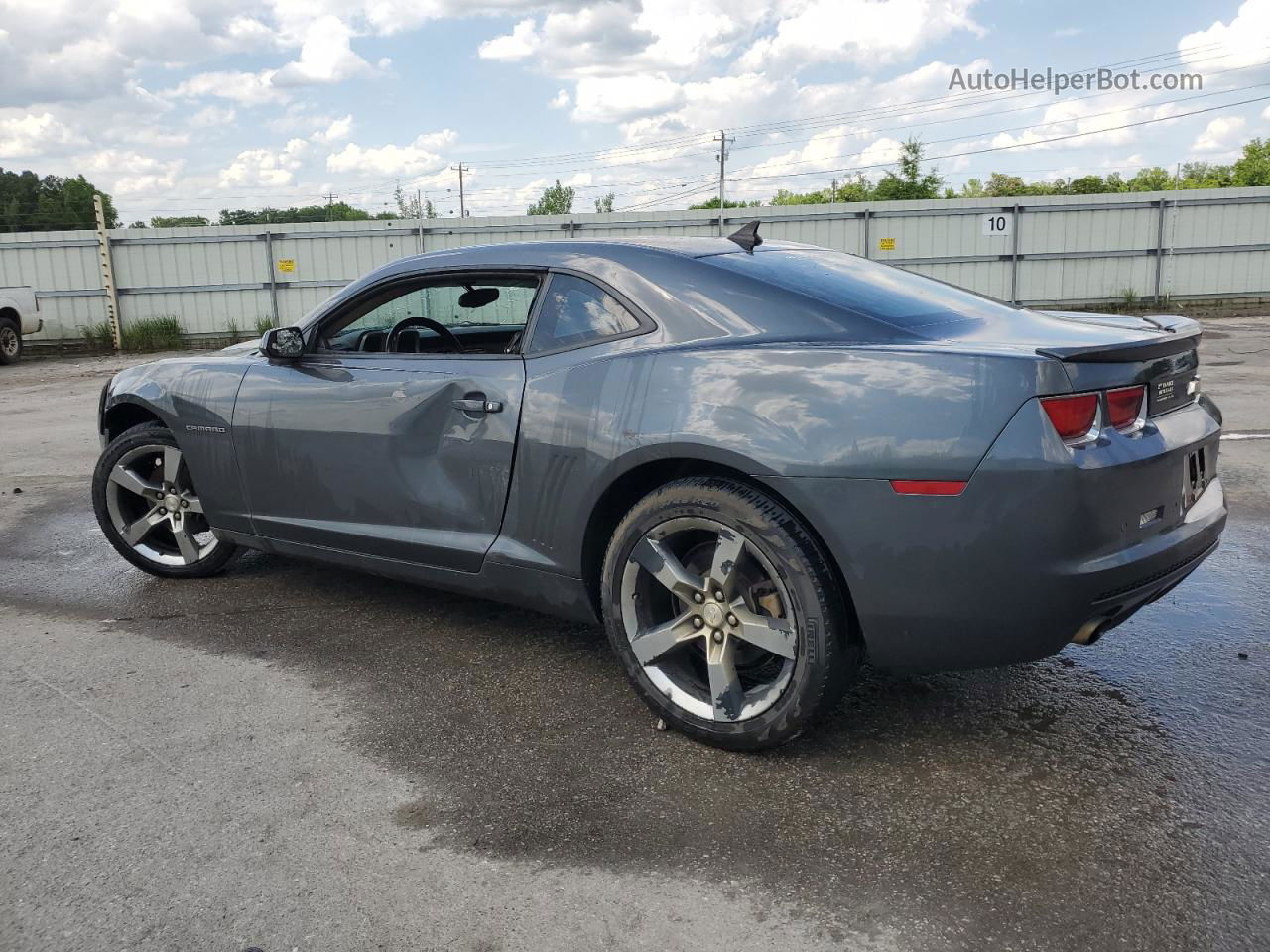 2010 Chevrolet Camaro Lt Gray vin: 2G1FF1EV7A9224935