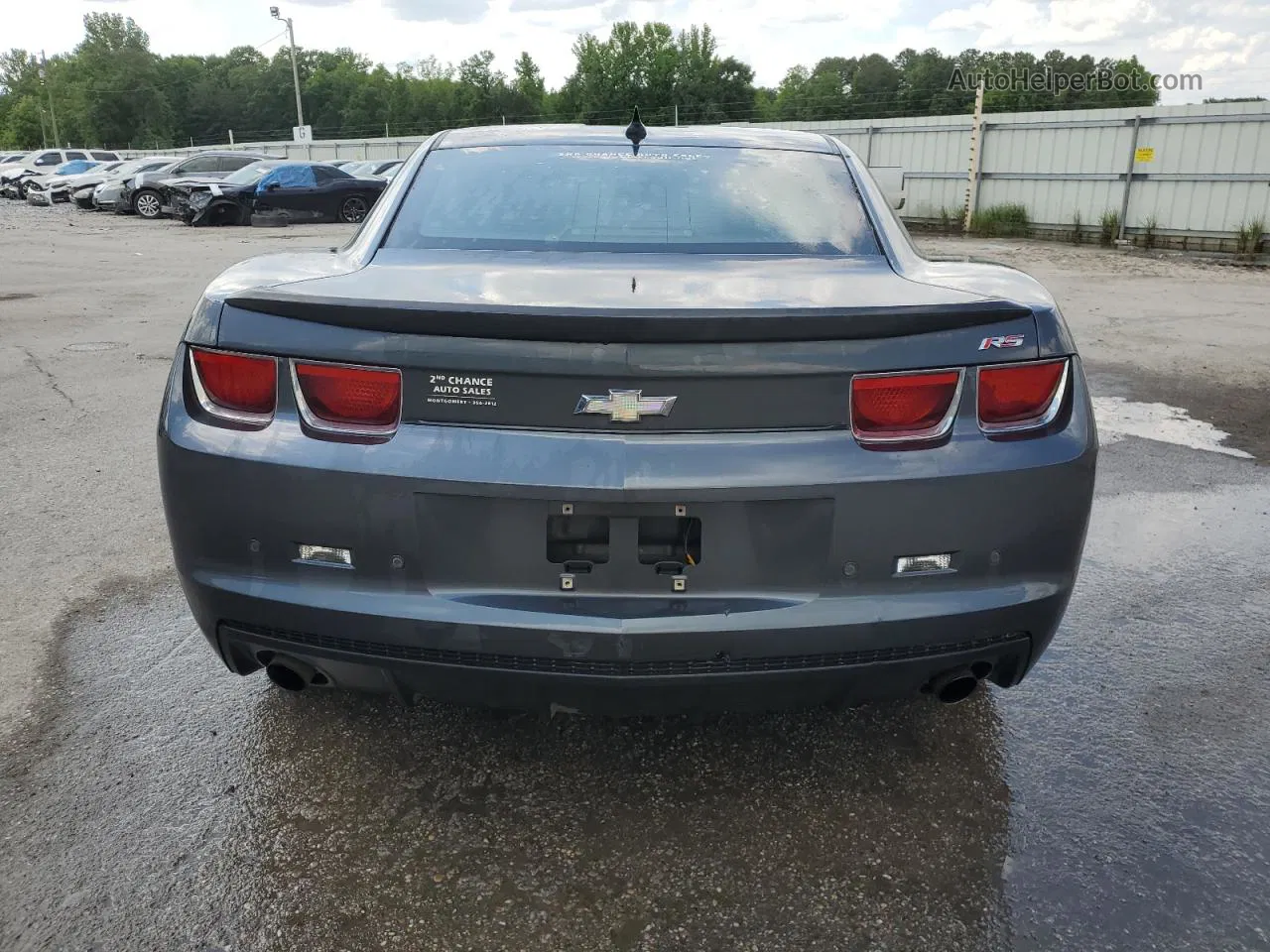 2010 Chevrolet Camaro Lt Gray vin: 2G1FF1EV7A9224935