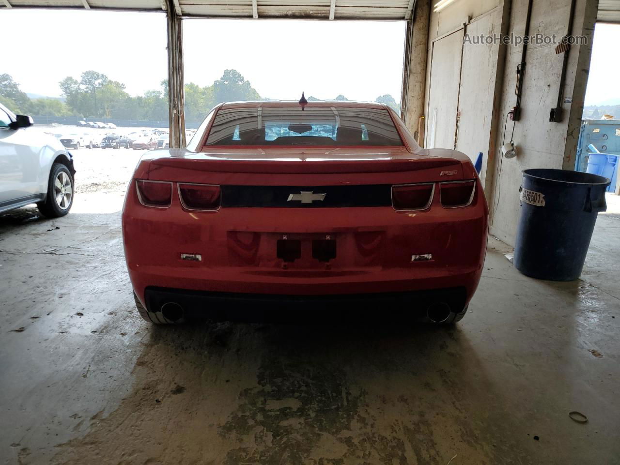 2010 Chevrolet Camaro Lt Red vin: 2G1FF1EV9A9207957