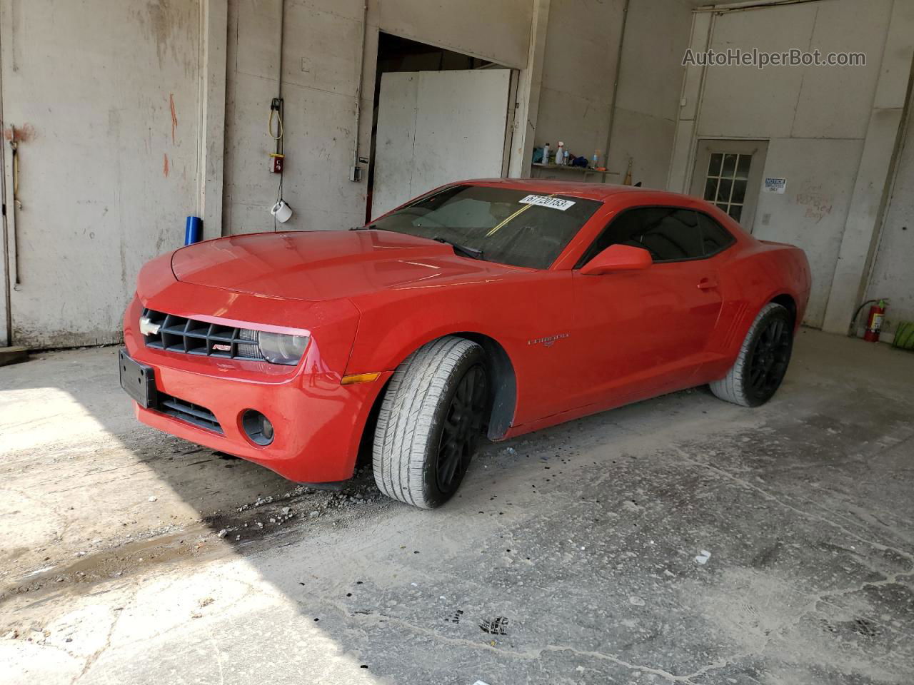 2010 Chevrolet Camaro Lt Red vin: 2G1FF1EV9A9207957