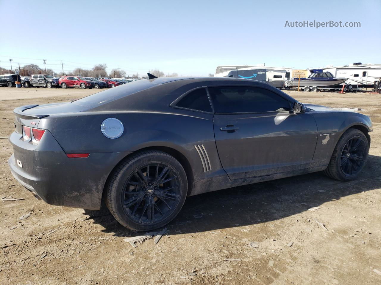 2010 Chevrolet Camaro Lt Серый vin: 2G1FF1EVXA9150877