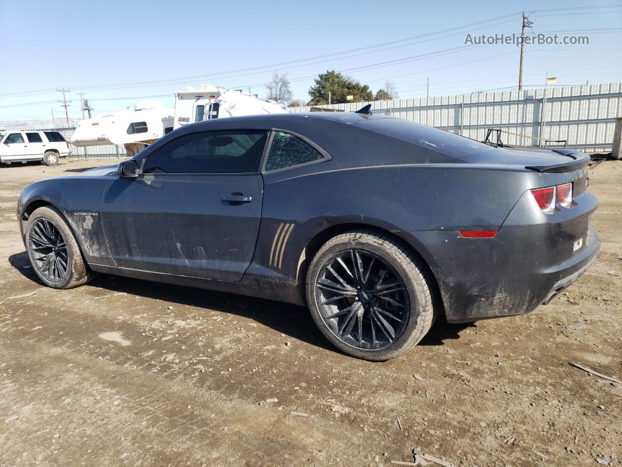 2010 Chevrolet Camaro Lt Серый vin: 2G1FF1EVXA9150877