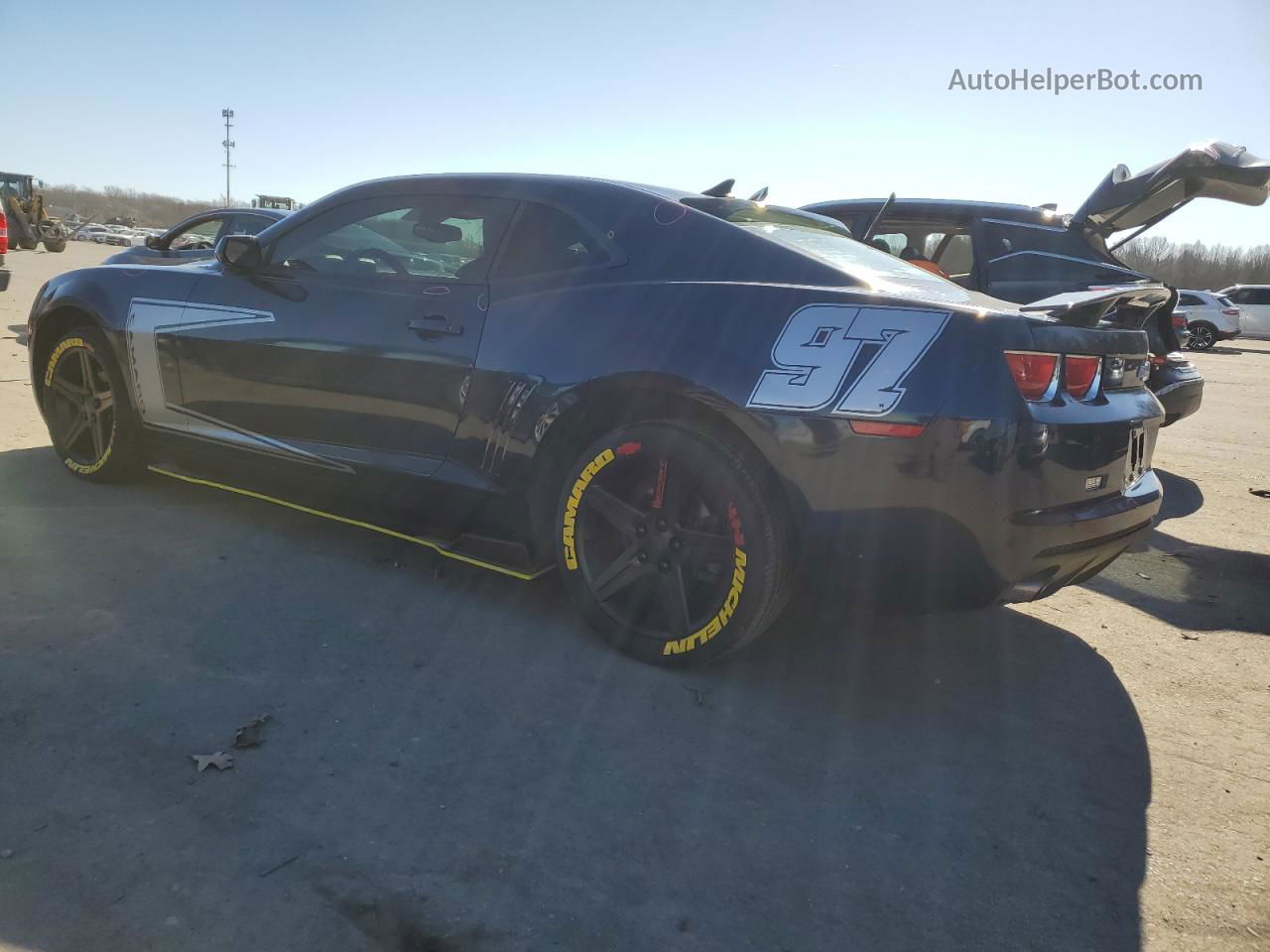 2010 Chevrolet Camaro Lt Blue vin: 2G1FF1EVXA9170899