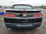 2015 Chevrolet Camaro Lt Black vin: 2G1FF3D38F9206186