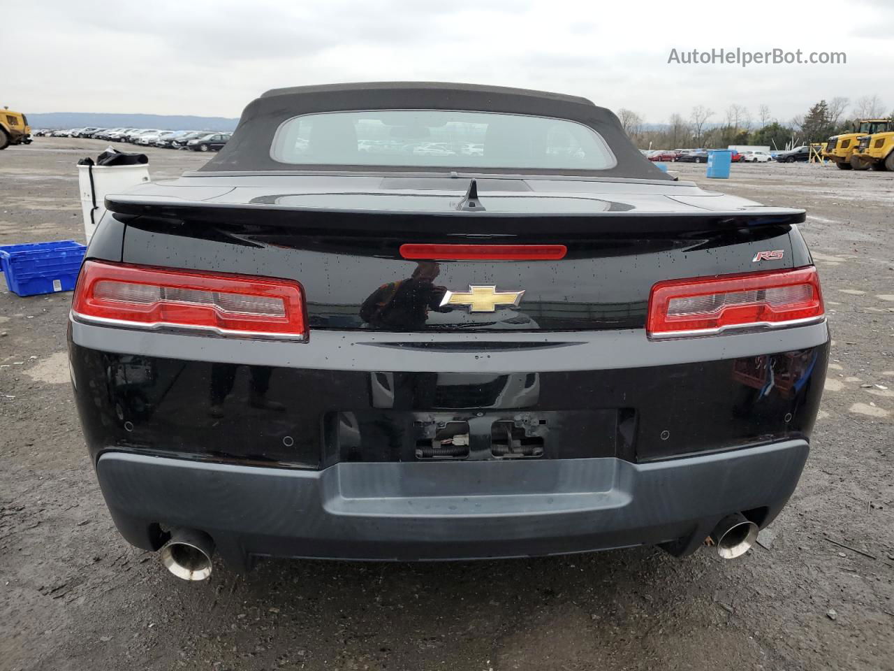 2015 Chevrolet Camaro Lt Черный vin: 2G1FF3D38F9206186