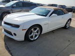 2015 Chevrolet Camaro Lt White vin: 2G1FF3D3XF9168377