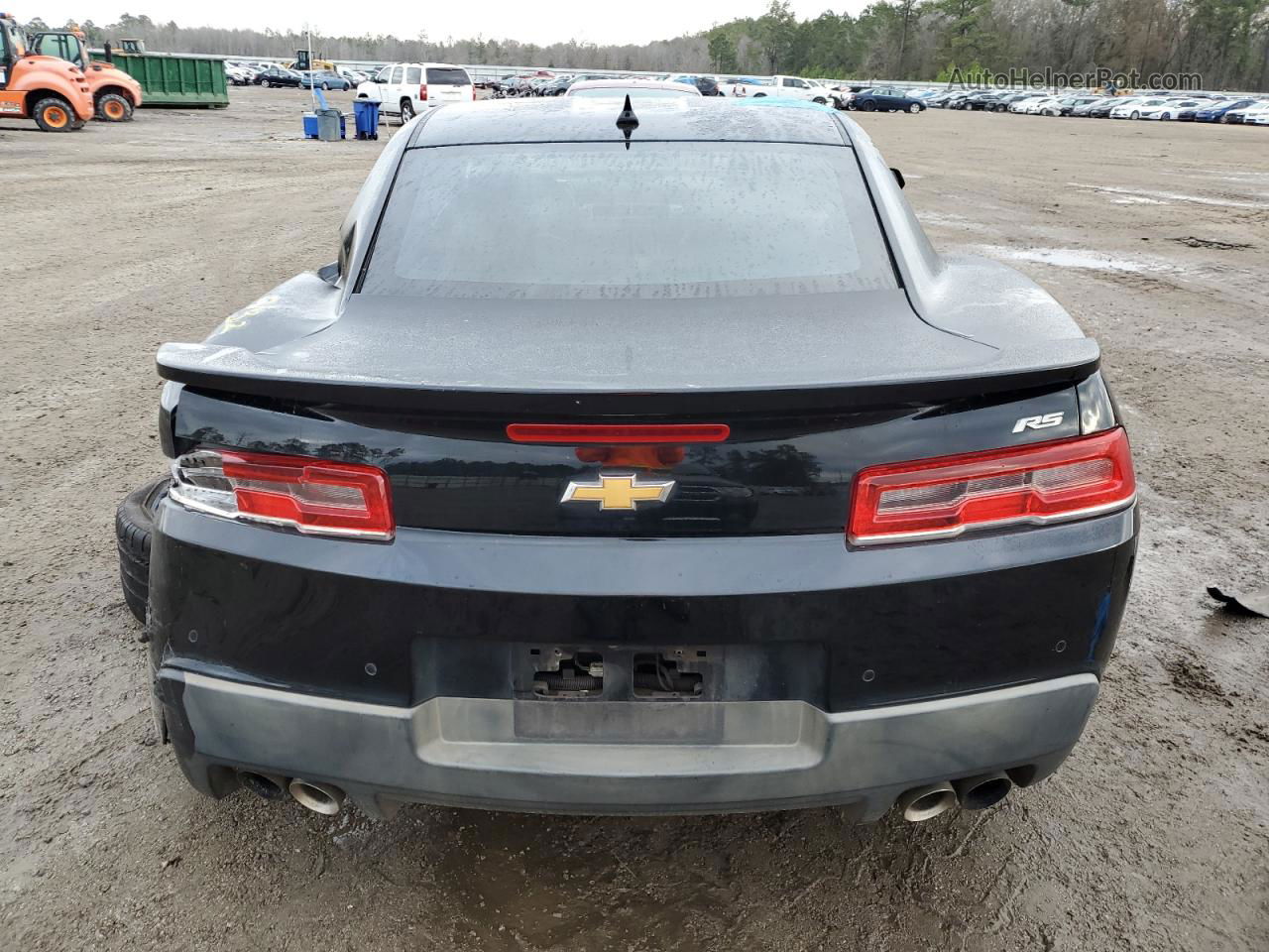 2014 Chevrolet Camaro Lt Black vin: 2G1FG1E34E9253729