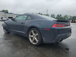 2014 Chevrolet Camaro Lt Blue vin: 2G1FG1E38E9127969