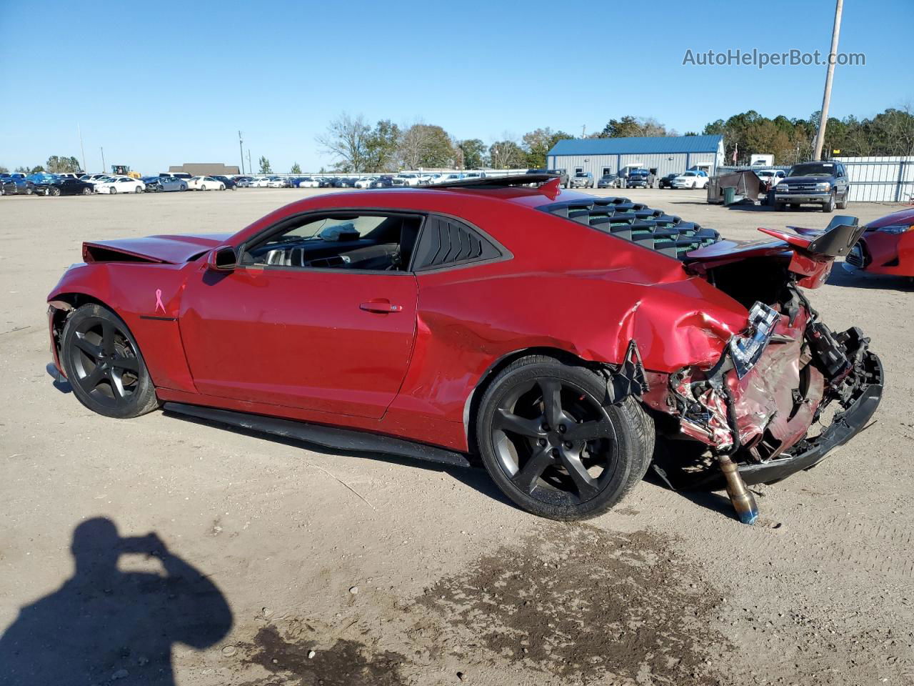 2014 Chevrolet Camaro Lt Красный vin: 2G1FG1E3XE9136947