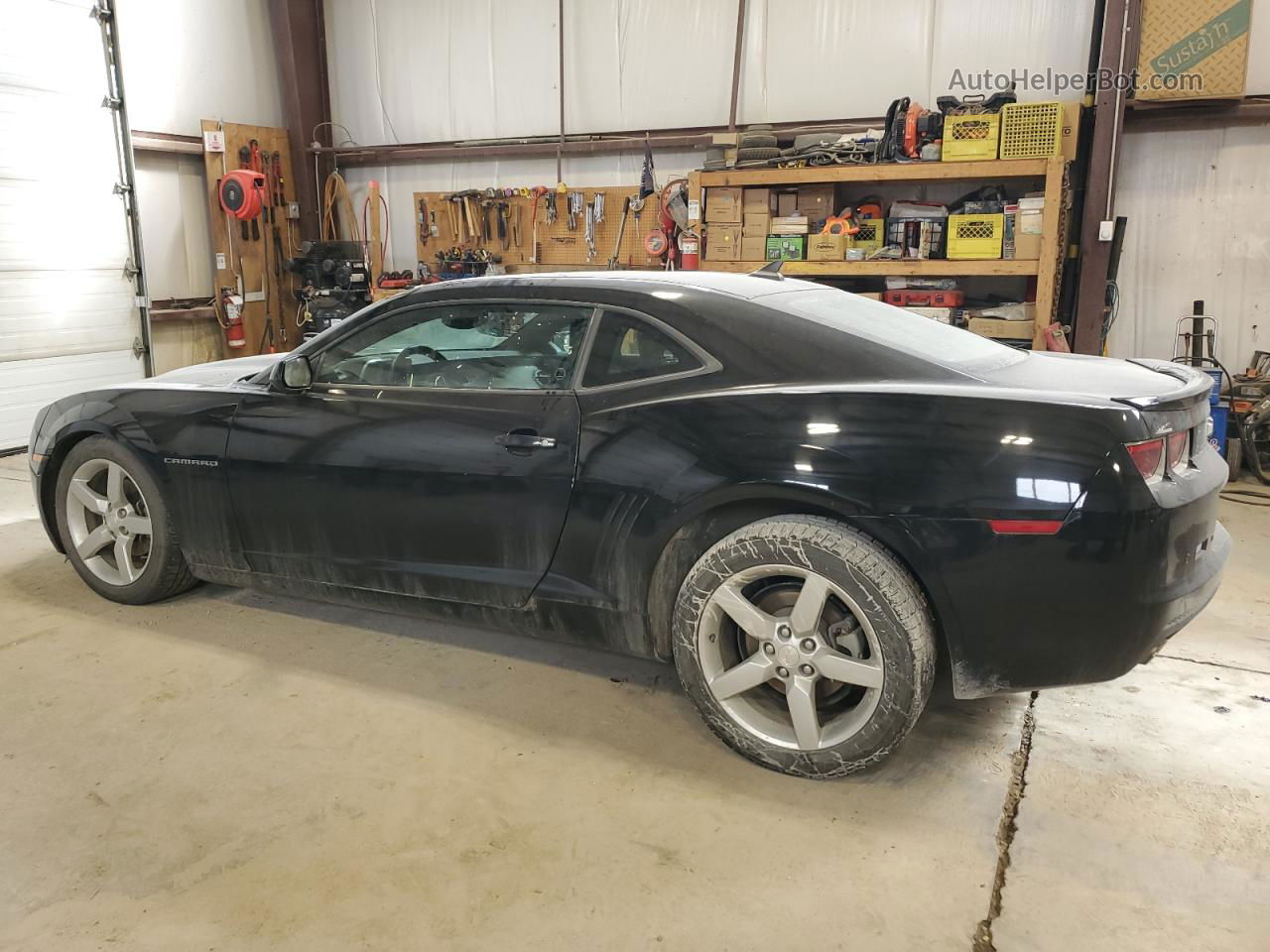 2010 Chevrolet Camaro Lt Black vin: 2G1FG1EV0A9181391