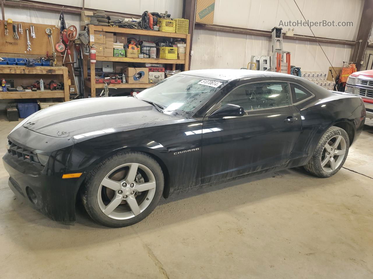 2010 Chevrolet Camaro Lt Black vin: 2G1FG1EV0A9181391