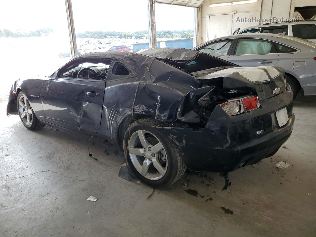 2010 Chevrolet Camaro Lt Blue vin: 2G1FG1EV0A9195985