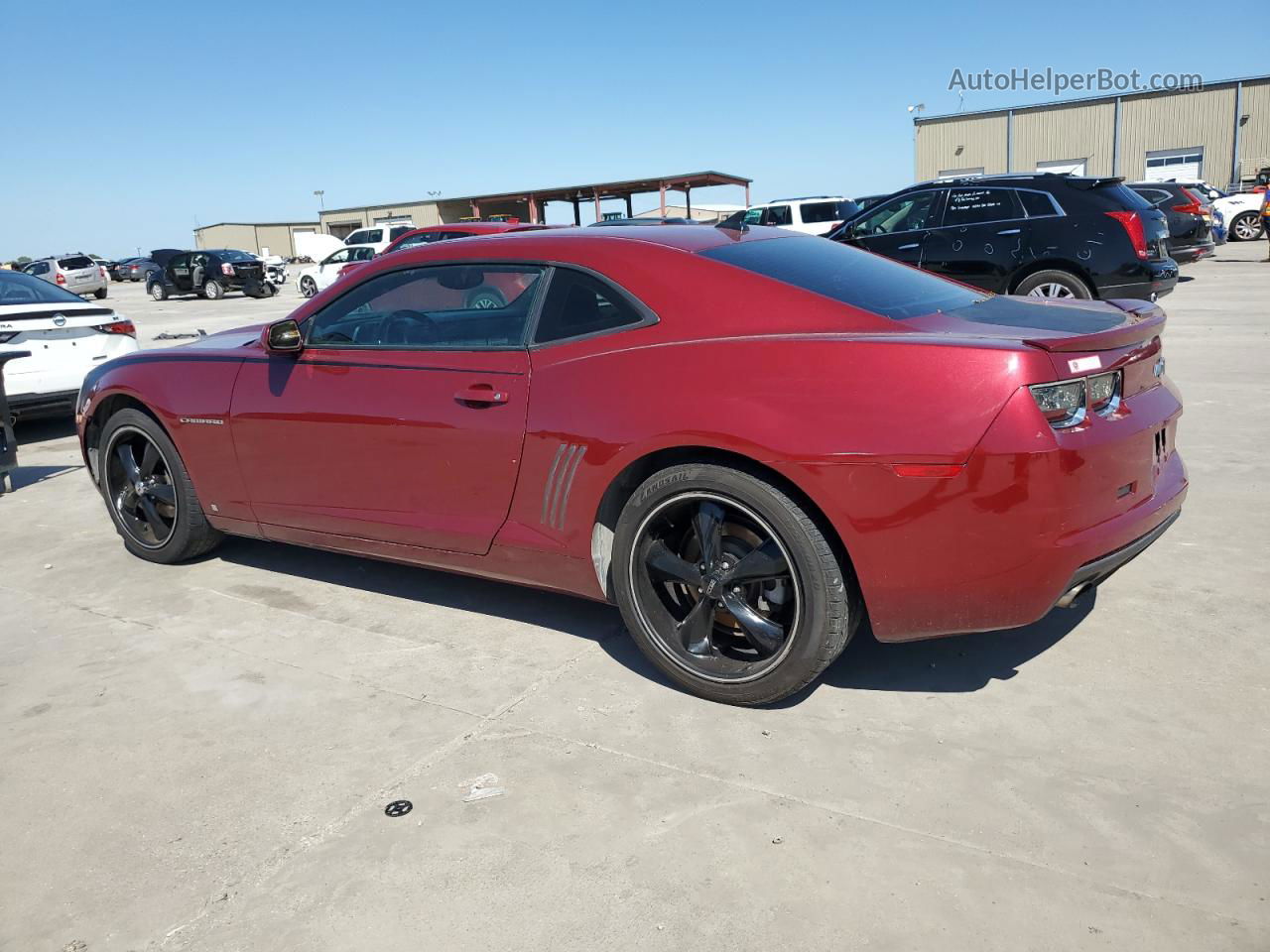 2010 Chevrolet Camaro Lt Красный vin: 2G1FG1EV2A9147629