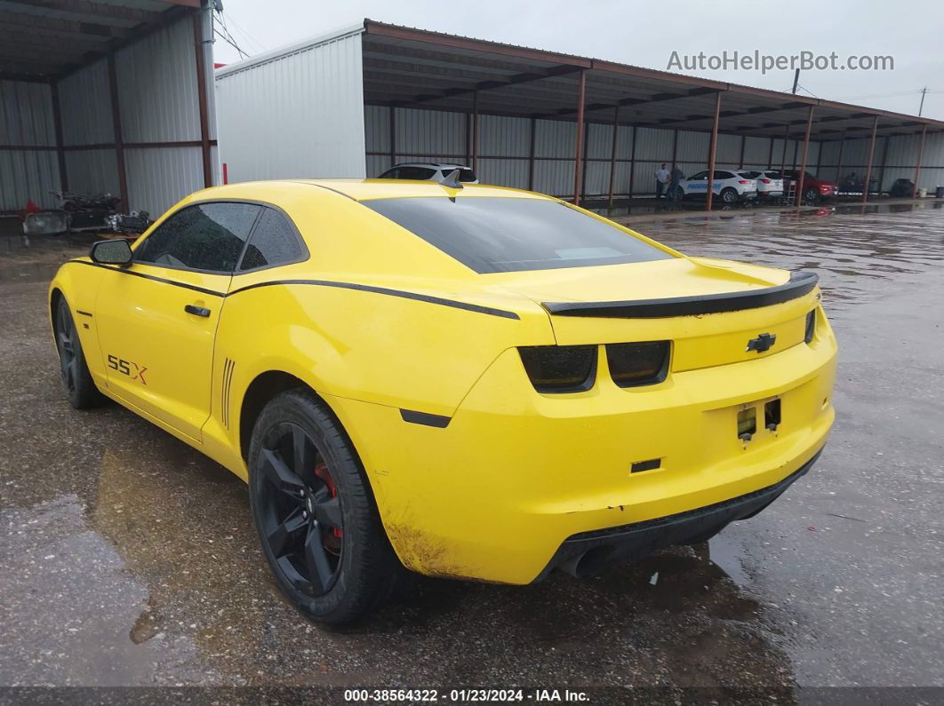 2010 Chevrolet Camaro 2lt Yellow vin: 2G1FG1EV5A9000429