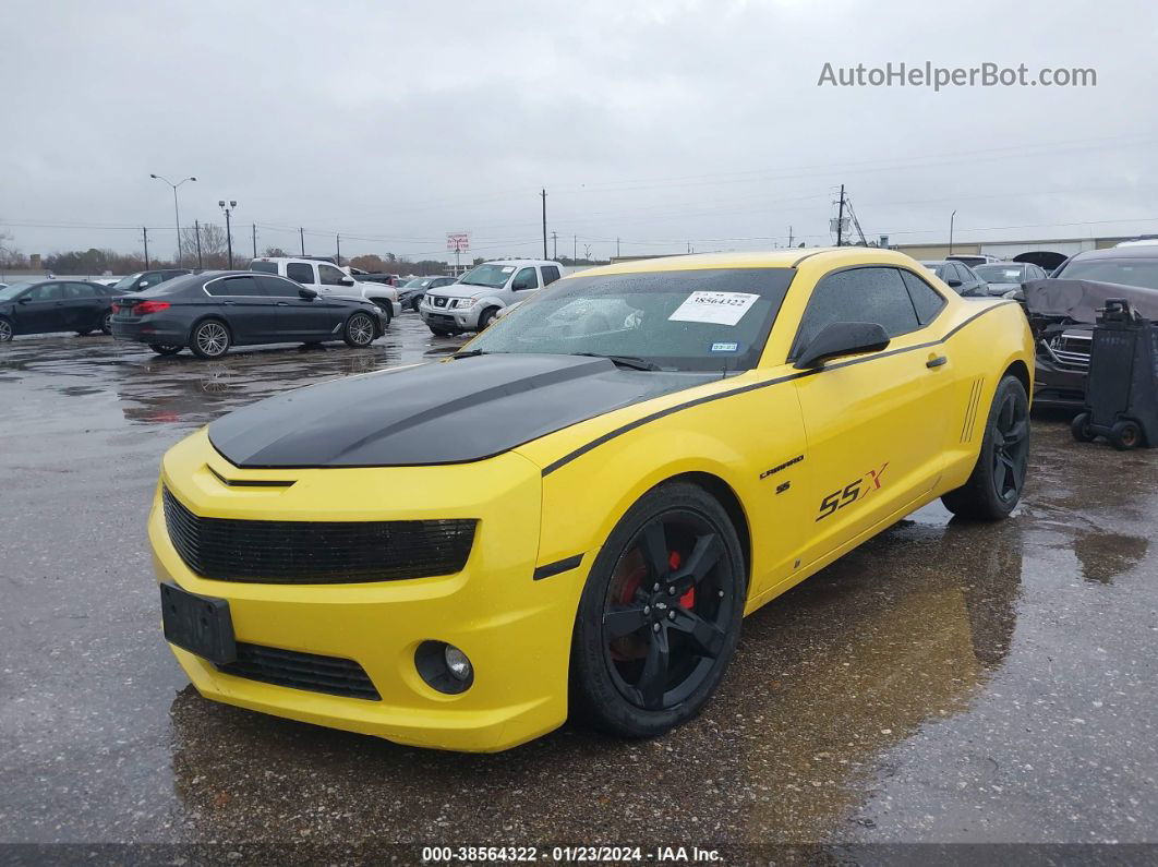 2010 Chevrolet Camaro 2lt Yellow vin: 2G1FG1EV5A9000429