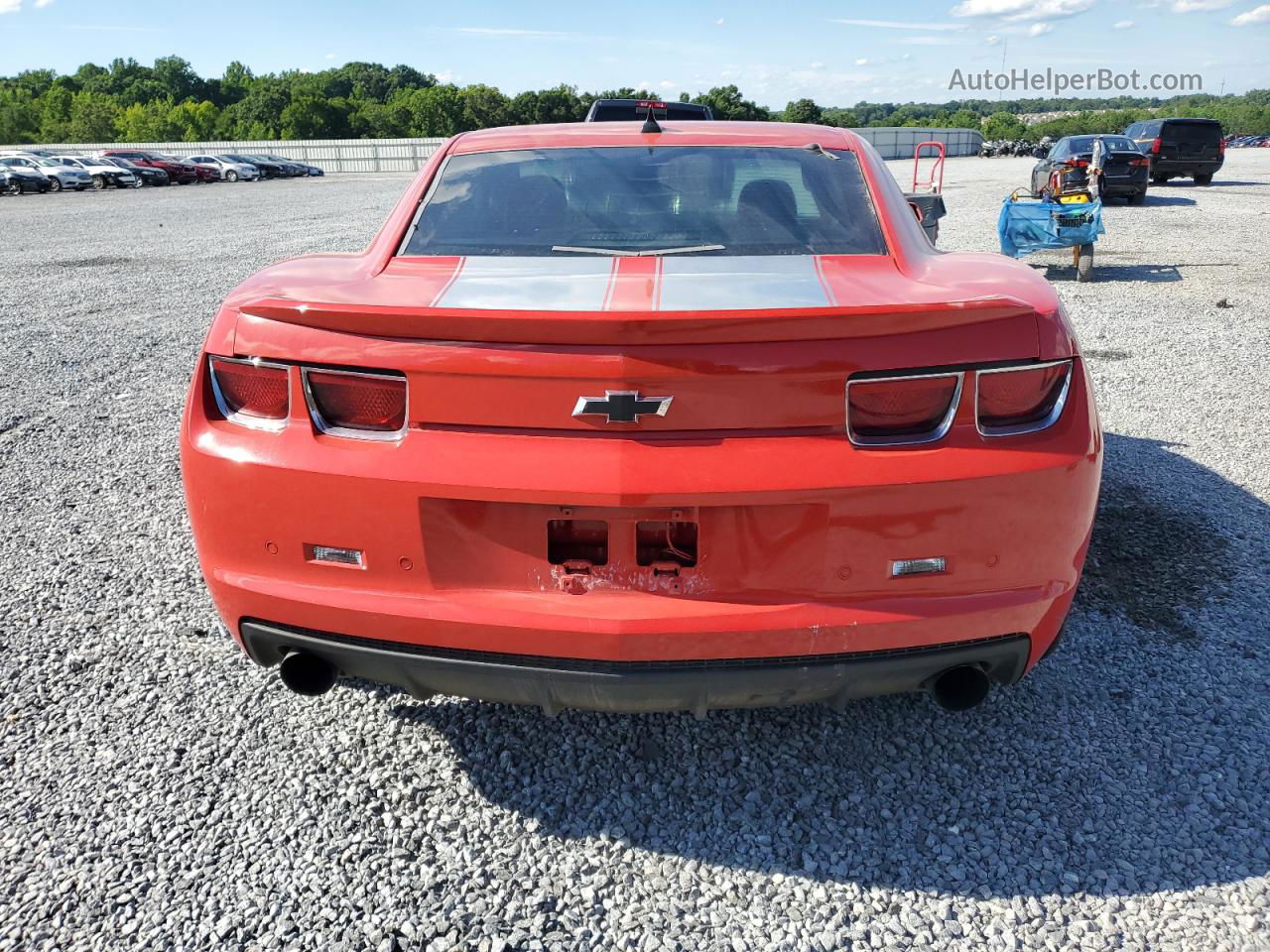 2010 Chevrolet Camaro Lt Red vin: 2G1FG1EV8A9186189