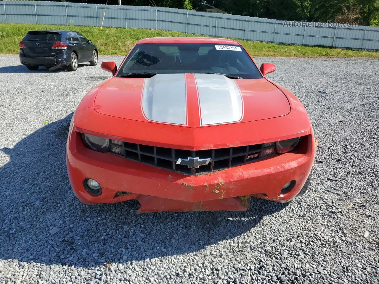 2010 Chevrolet Camaro Lt Red vin: 2G1FG1EV8A9186189