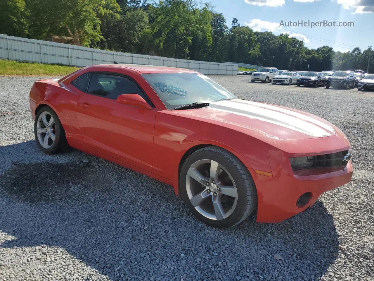 2010 Chevrolet Camaro Lt Red vin: 2G1FG1EV8A9186189