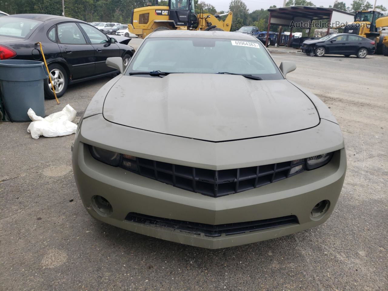 2010 Chevrolet Camaro Lt Зеленый vin: 2G1FG1EV8A9206926