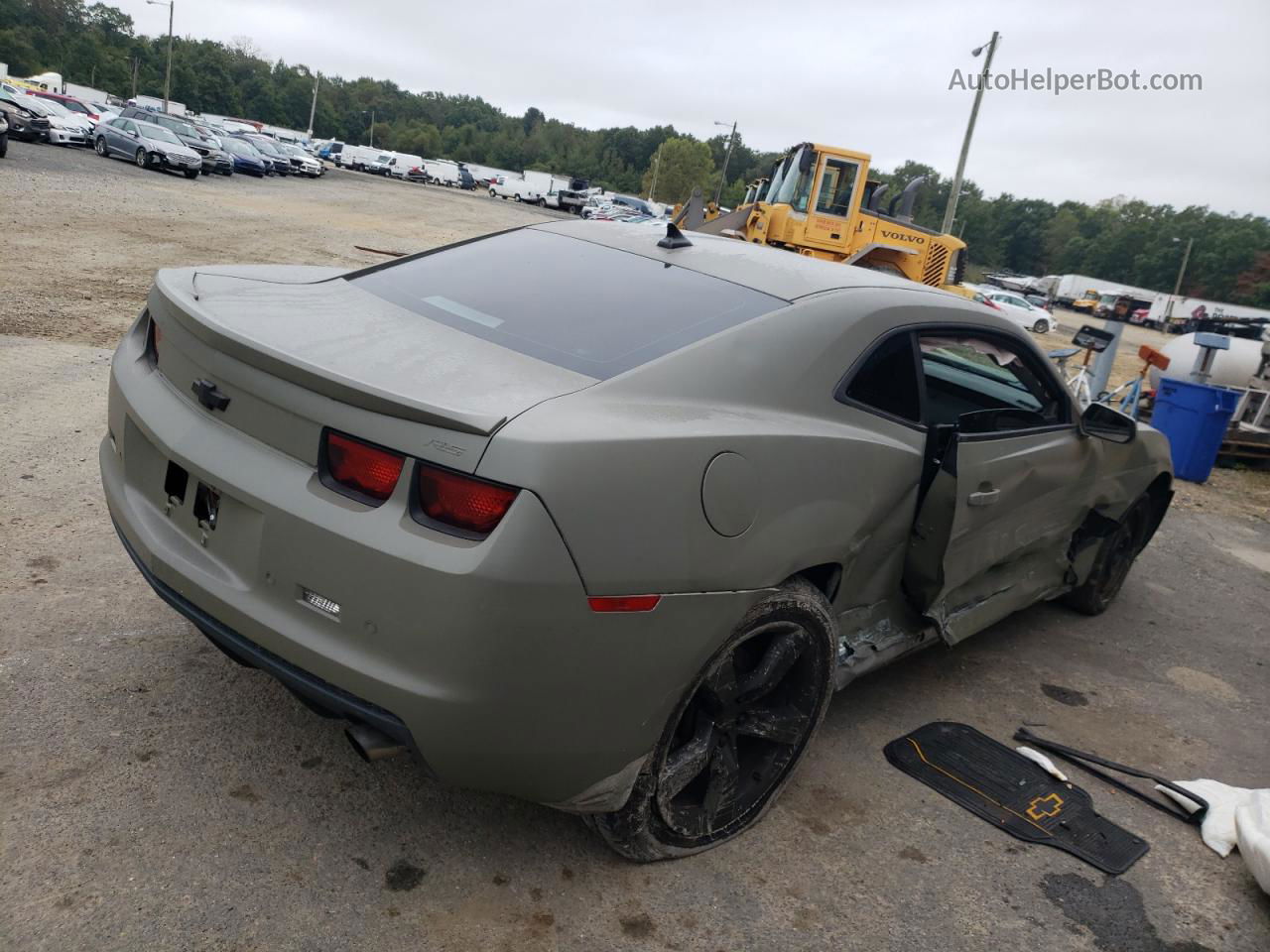 2010 Chevrolet Camaro Lt Green vin: 2G1FG1EV8A9206926