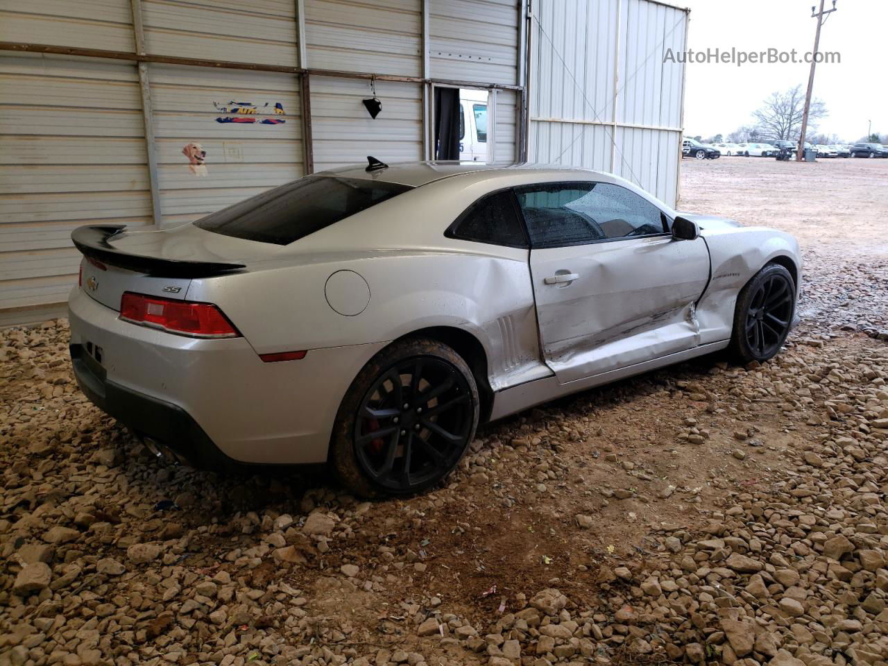 2015 Chevrolet Camaro Ss Silver vin: 2G1FG1EW0F9257790