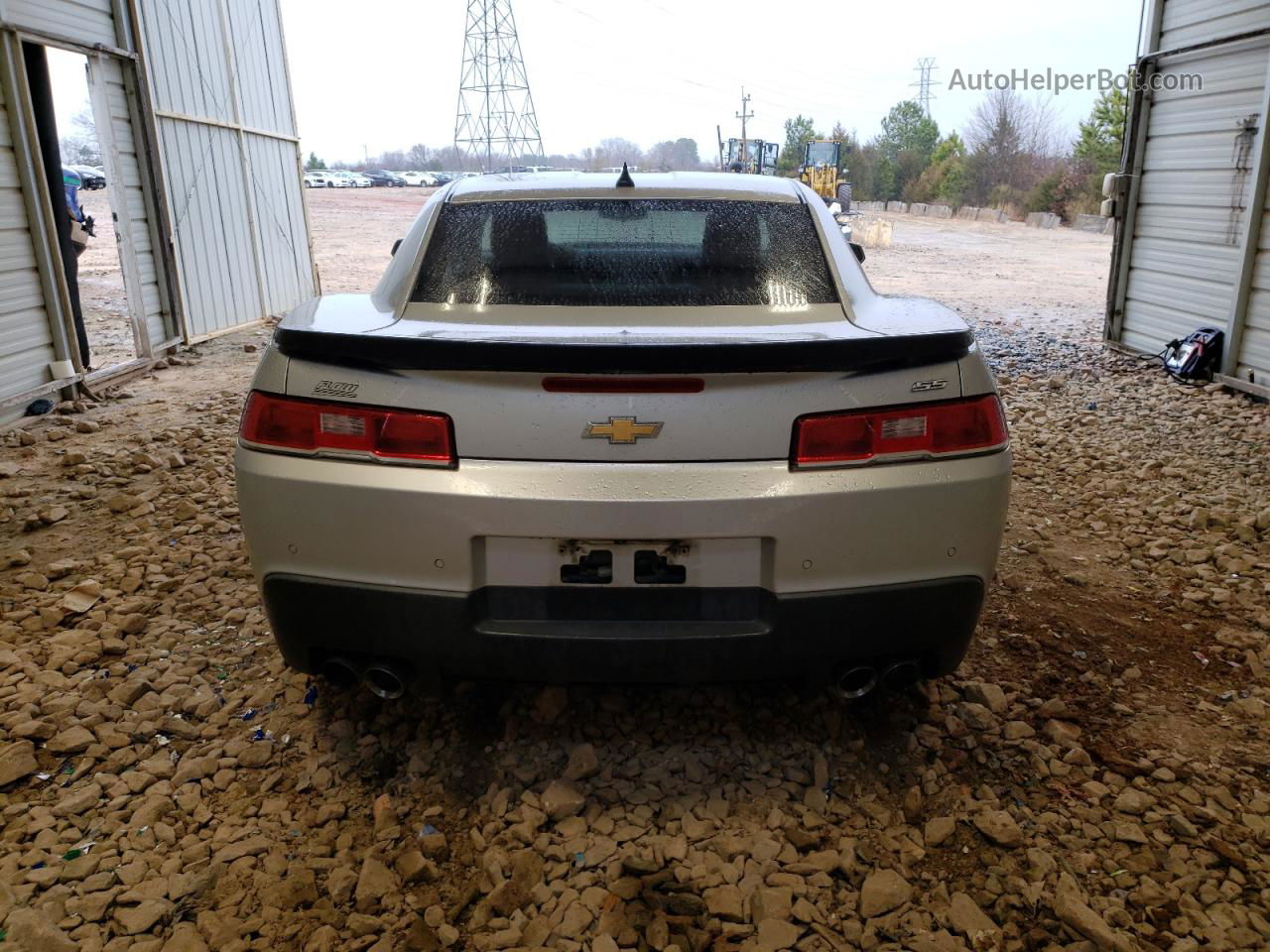 2015 Chevrolet Camaro Ss Silver vin: 2G1FG1EW0F9257790