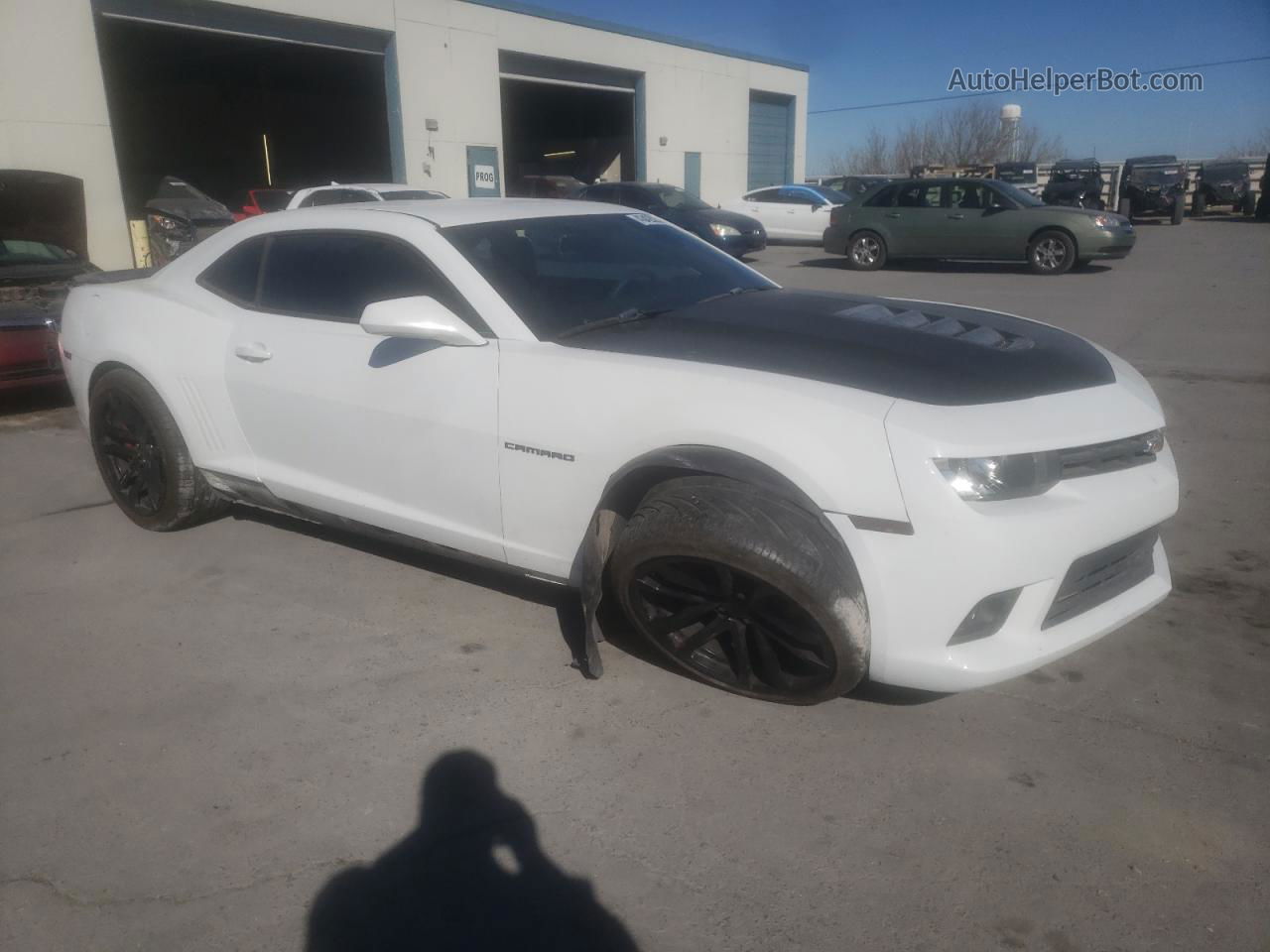 2015 Chevrolet Camaro Ss White vin: 2G1FG1EW1F9241114