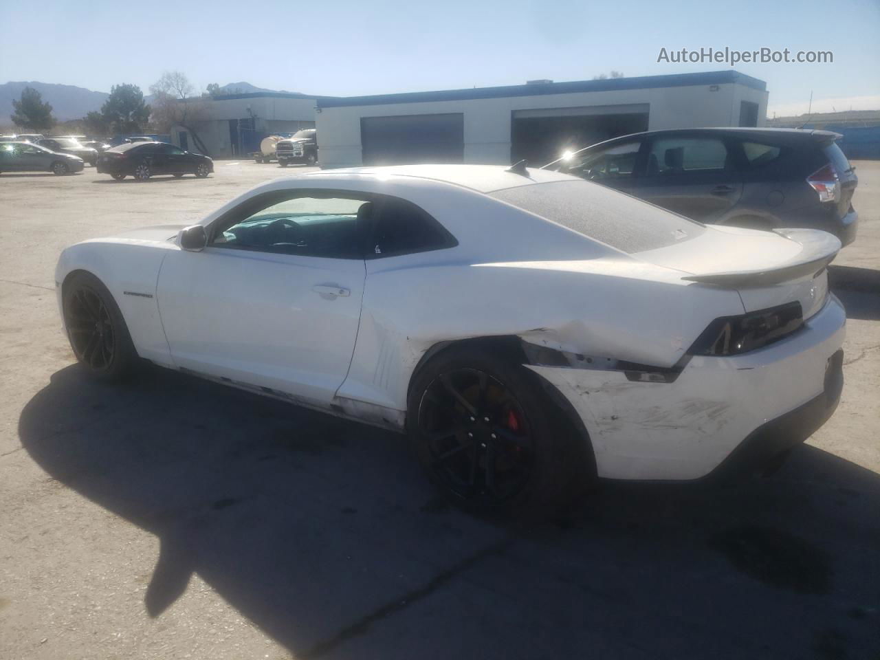 2015 Chevrolet Camaro Ss White vin: 2G1FG1EW1F9241114