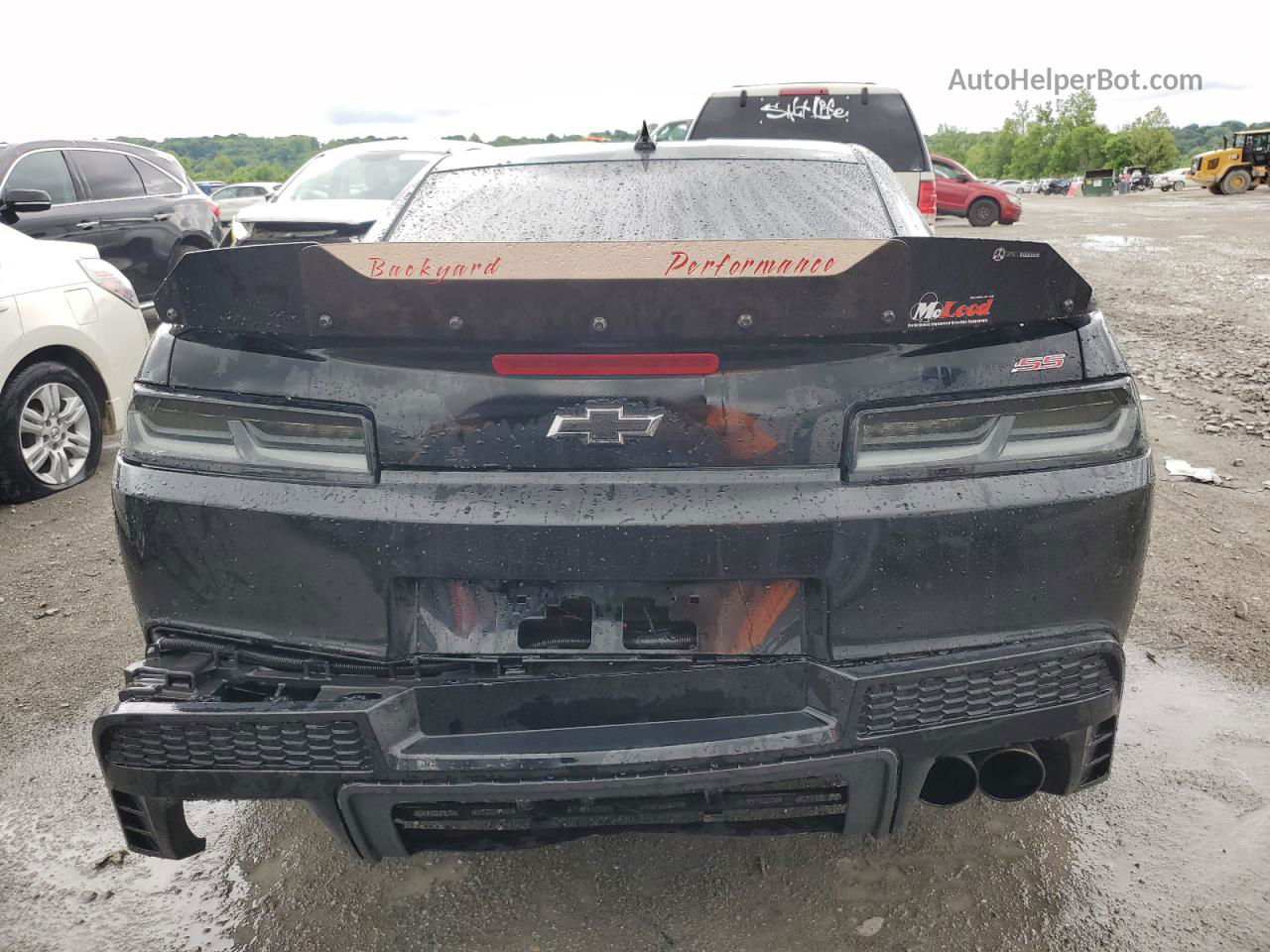 2015 Chevrolet Camaro Ss Black vin: 2G1FG1EW2F9148747