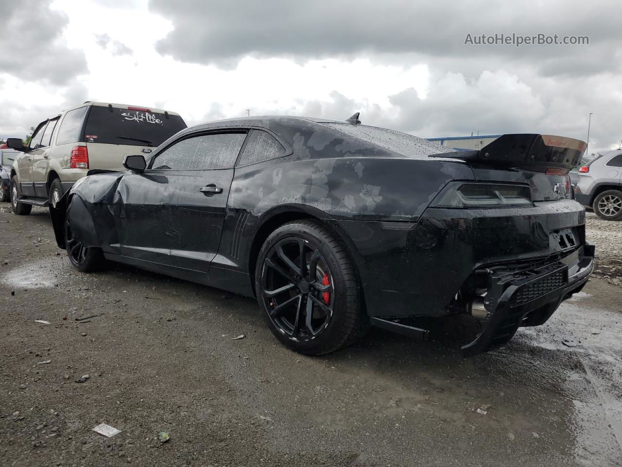 2015 Chevrolet Camaro Ss Black vin: 2G1FG1EW2F9148747