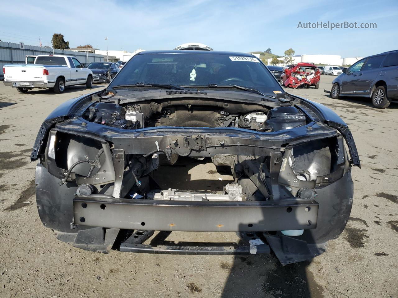 2015 Chevrolet Camaro Ss Black vin: 2G1FG1EW2F9242692