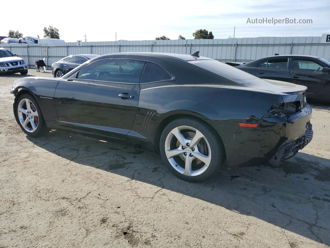 2015 Chevrolet Camaro Ss Black vin: 2G1FG1EW2F9242692