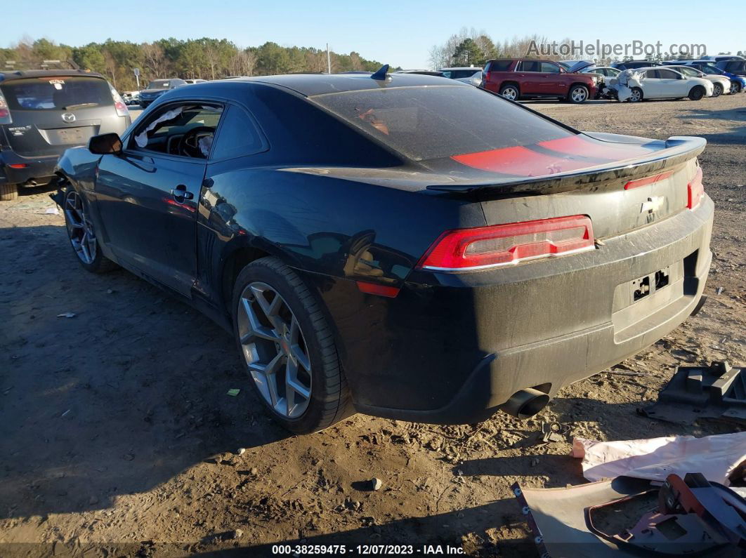 2015 Chevrolet Camaro 1ss Black vin: 2G1FG1EW5F9306739