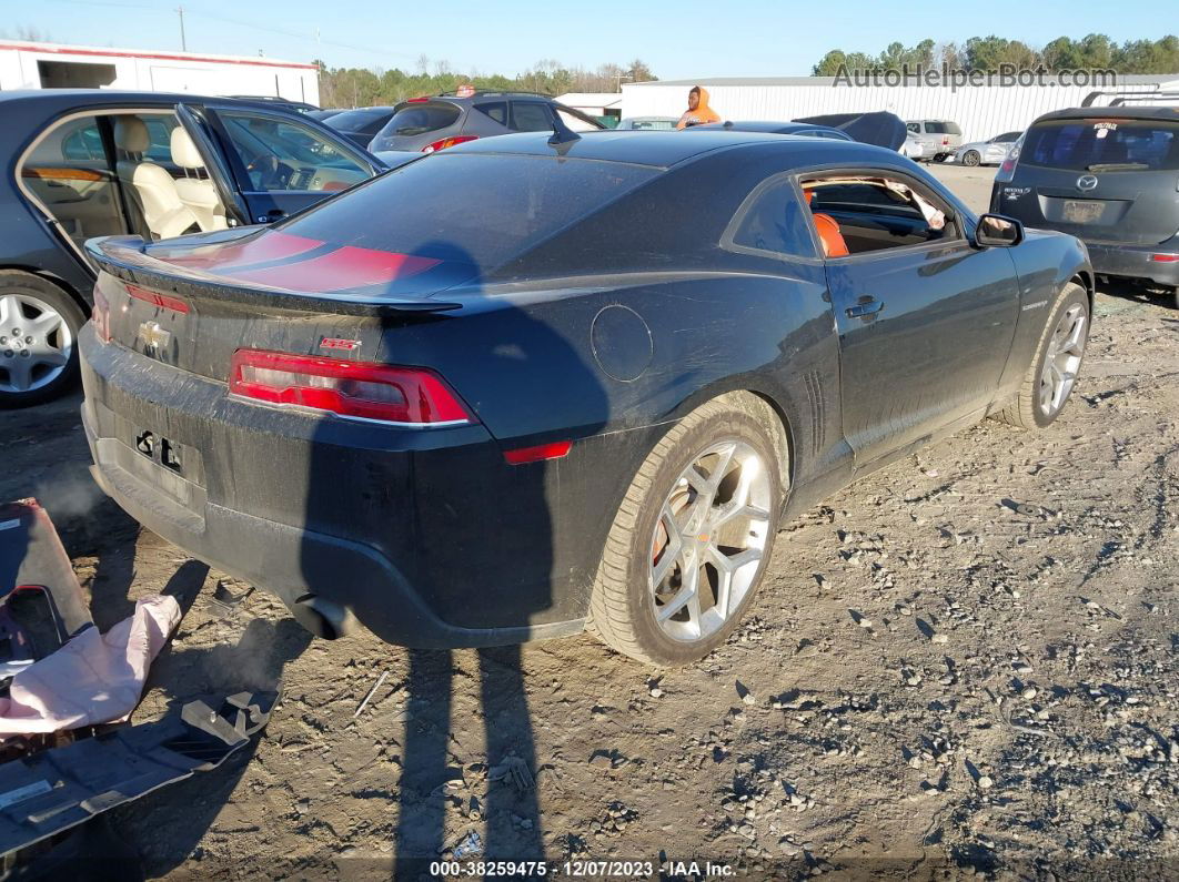 2015 Chevrolet Camaro 1ss Black vin: 2G1FG1EW5F9306739