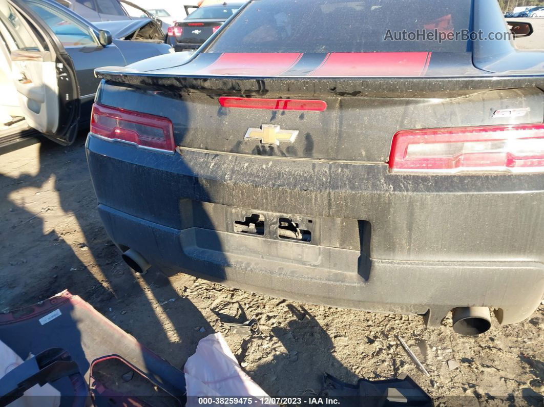 2015 Chevrolet Camaro 1ss Black vin: 2G1FG1EW5F9306739