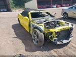 2014 Chevrolet Camaro 2lt Yellow vin: 2G1FG3D3XE9164101