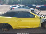 2014 Chevrolet Camaro 2lt Yellow vin: 2G1FG3D3XE9164101