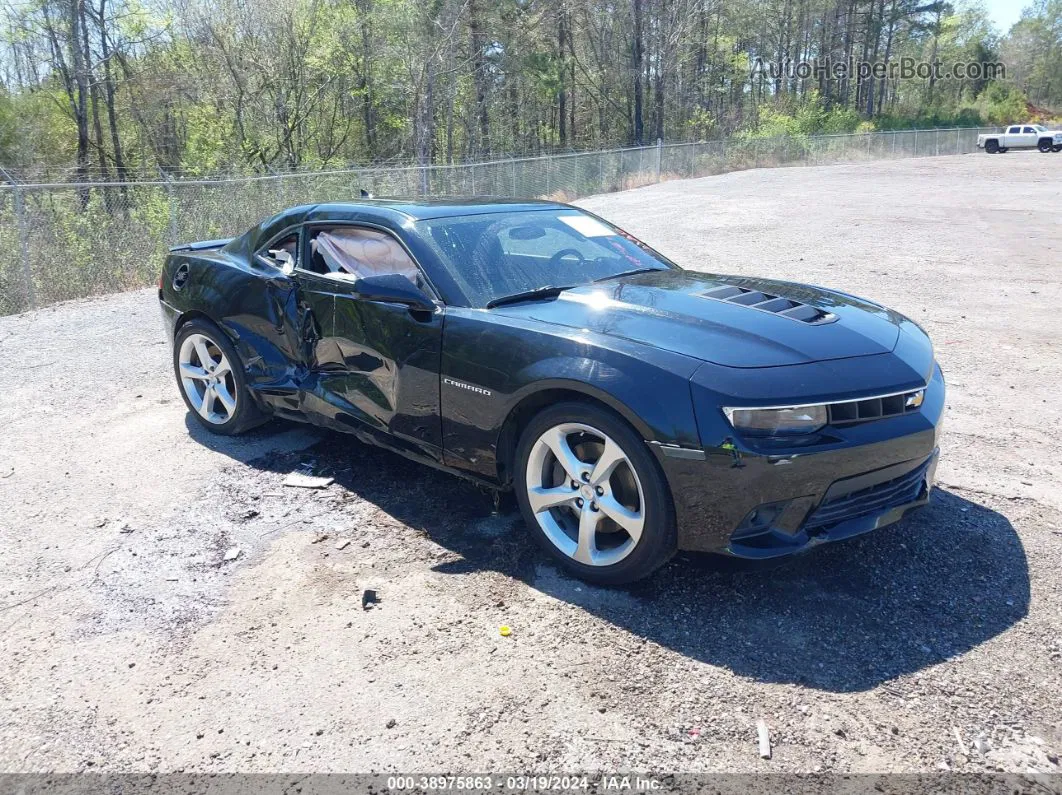 2015 Chevrolet Camaro 1ss Black vin: 2G1FH1EJ0F9280195