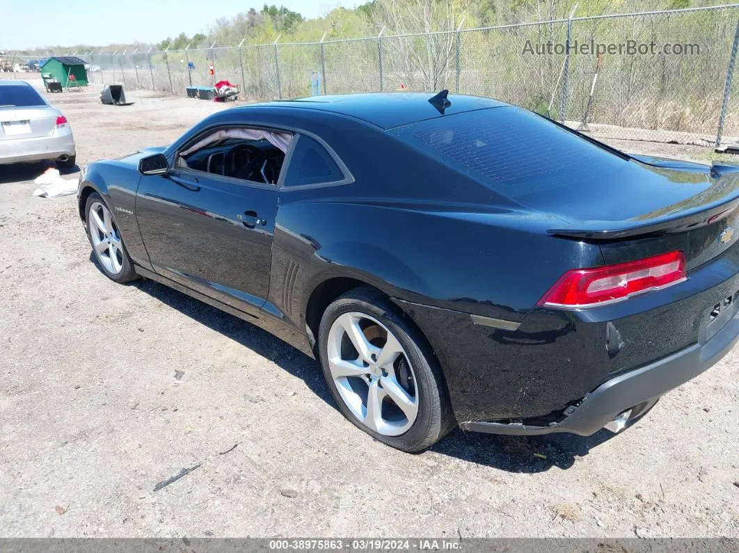 2015 Chevrolet Camaro 1ss Black vin: 2G1FH1EJ0F9280195