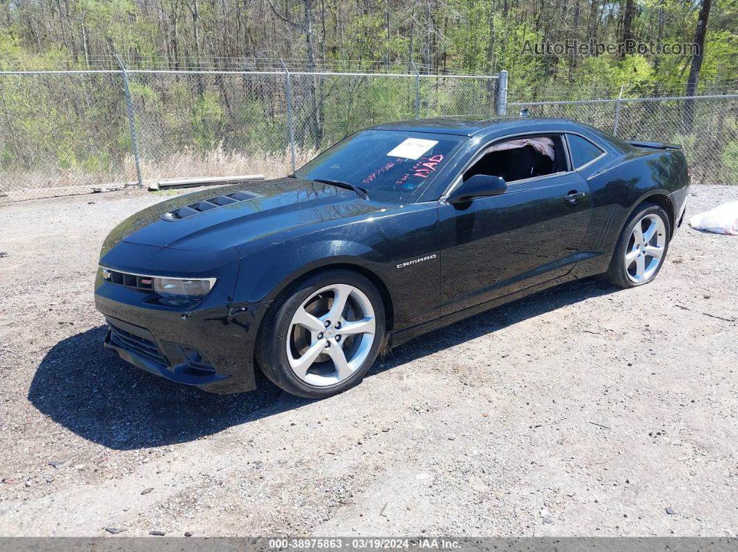 2015 Chevrolet Camaro 1ss Black vin: 2G1FH1EJ0F9280195