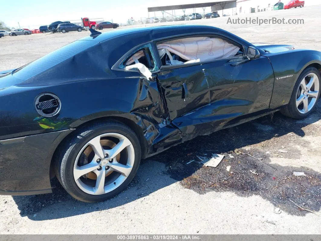 2015 Chevrolet Camaro 1ss Black vin: 2G1FH1EJ0F9280195