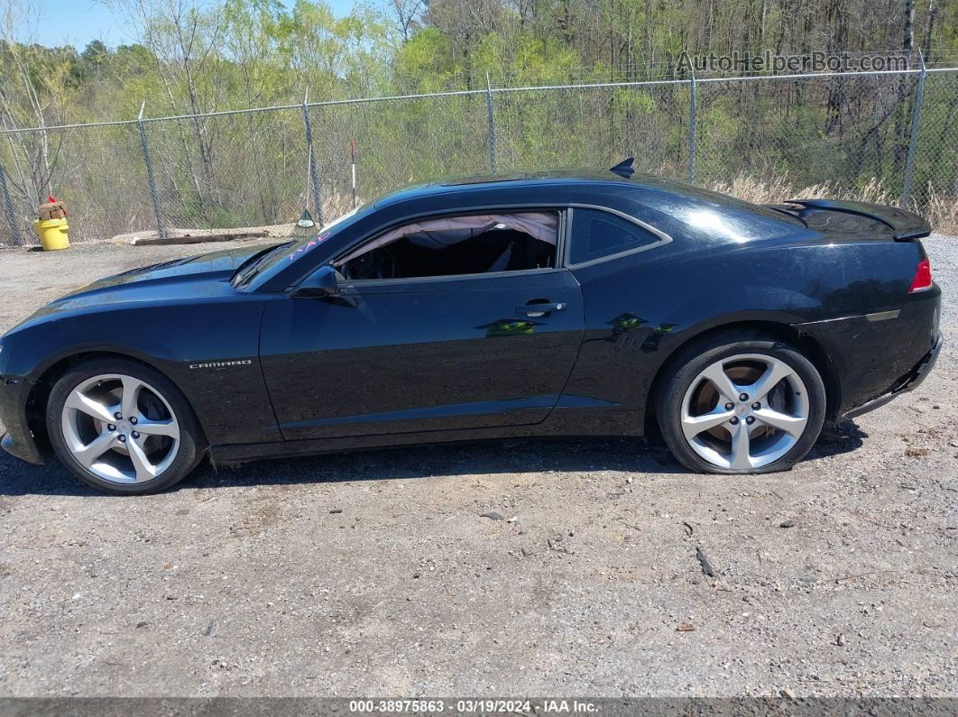 2015 Chevrolet Camaro 1ss Black vin: 2G1FH1EJ0F9280195