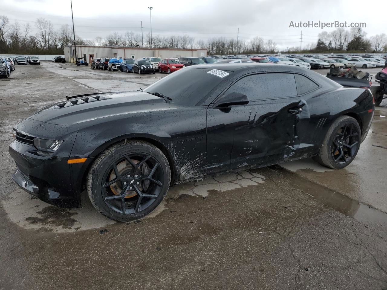 2015 Chevrolet Camaro Ss Черный vin: 2G1FH1EJXF9302364