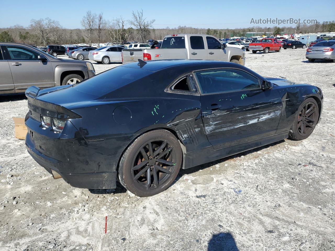 2010 Chevrolet Camaro Ss Черный vin: 2G1FJ1EJ3A9132619