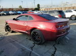 2010 Chevrolet Camaro Ss Burgundy vin: 2G1FJ1EJ3A9209604