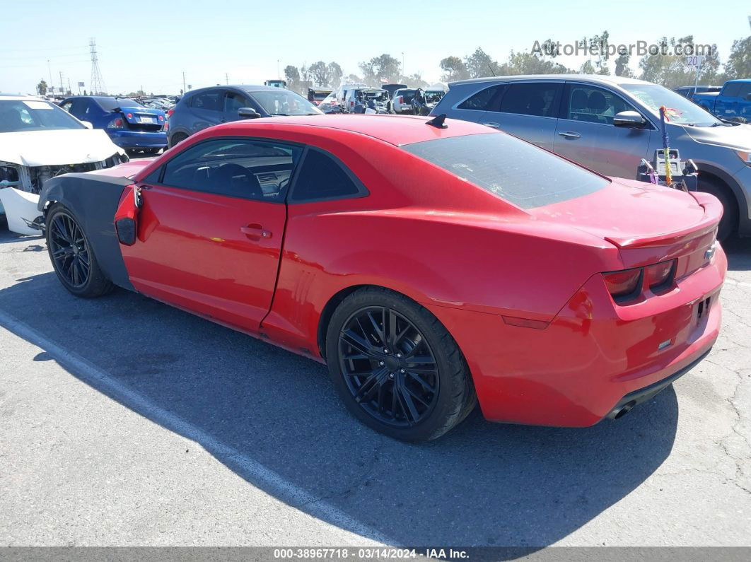 2010 Chevrolet Camaro 1ss Red vin: 2G1FJ1EJ5A9155836