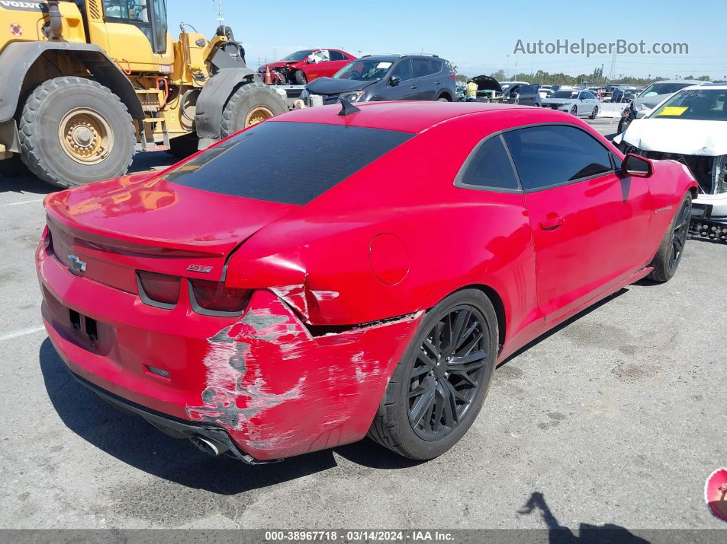 2010 Chevrolet Camaro 1ss Red vin: 2G1FJ1EJ5A9155836