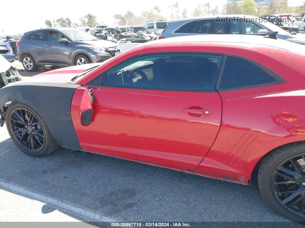 2010 Chevrolet Camaro 1ss Red vin: 2G1FJ1EJ5A9155836