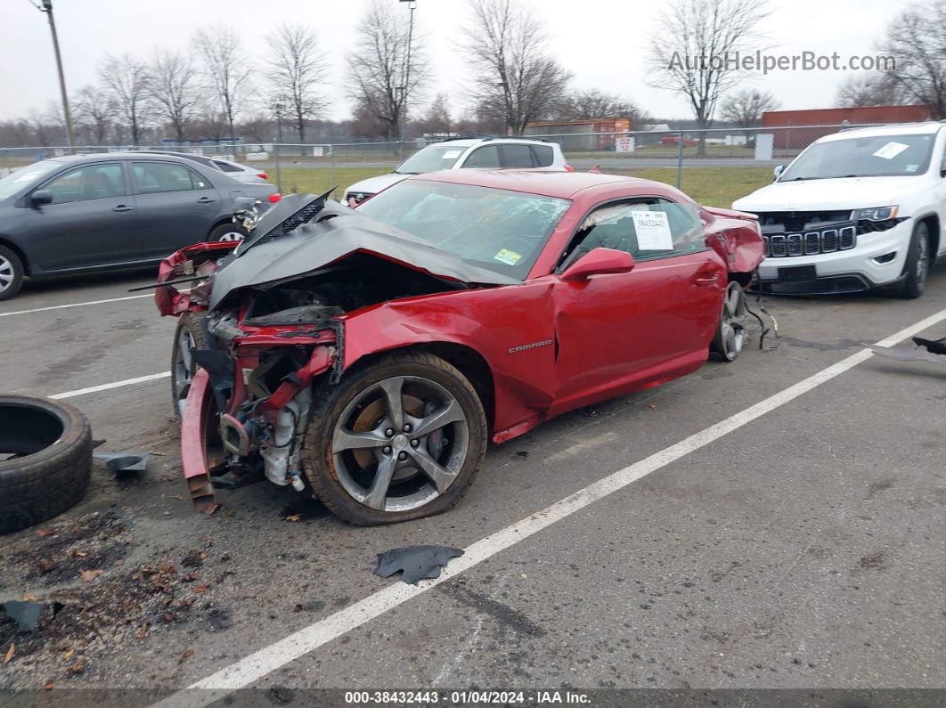 2014 Chevrolet Camaro 1ss Red vin: 2G1FJ1EJ7E9211118